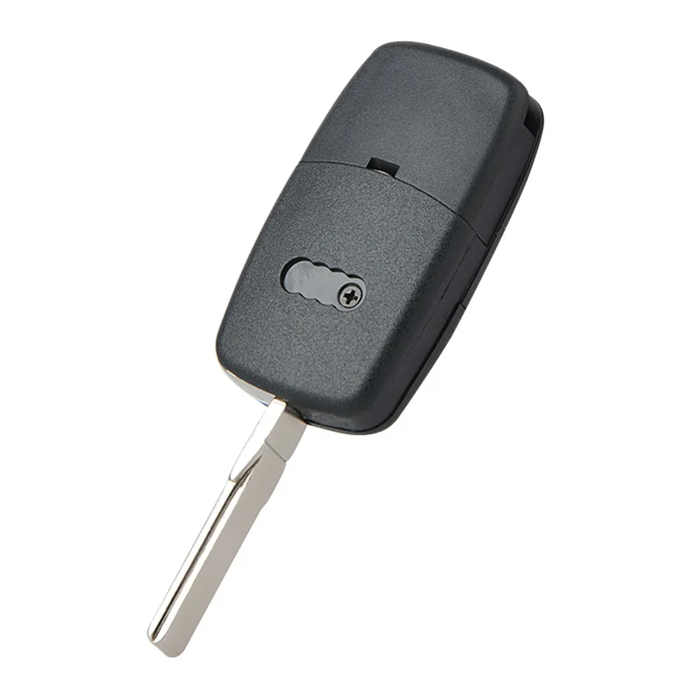 Для Audi A3 A4 A6 A8 Uncut Flip Blade ID48 чип дистанционный ключ для автомобиля 3 кнопки умный