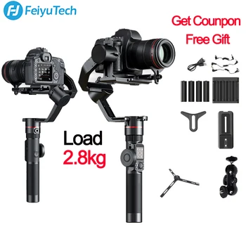 

FeiyuTech Feiyu AK2000 3-Axis Camera Stabilizer Gimbal for Sony Canon 5D Mark 80D Panasonic GH5 Nikon D850 VS zhiyun crane 2