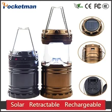 Наружный светильник-вспышка s светодиодный 6 светодиодный s Солнечная энергия складной портативный светильник светодиодный перезаряжаемый ручной фонарь для кемпинга фонарь светильник