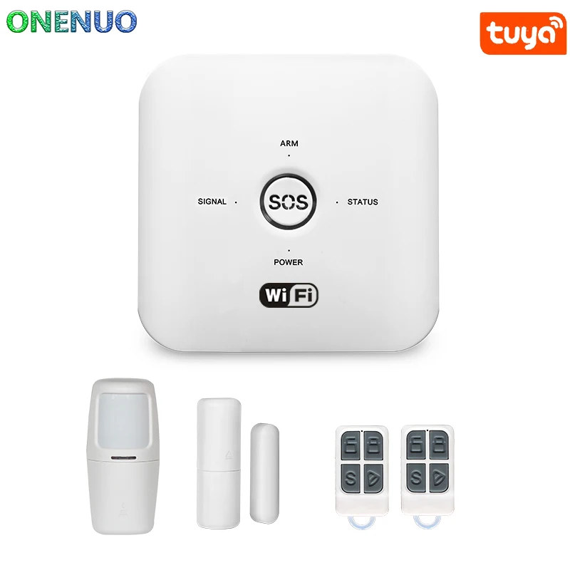 Новинка 2019 умная мини система сигнализации 4G Tuya с Wi Fi + GSM для противоугонной