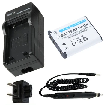 

Battery + Charger for Polaroid T730 T831 T833 Digital Camera