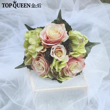 TOPQUEEN F28 свадебная брошь букет невесты цветок свадебный букет для подружек невесты Свадебные аксессуары свадебное платье