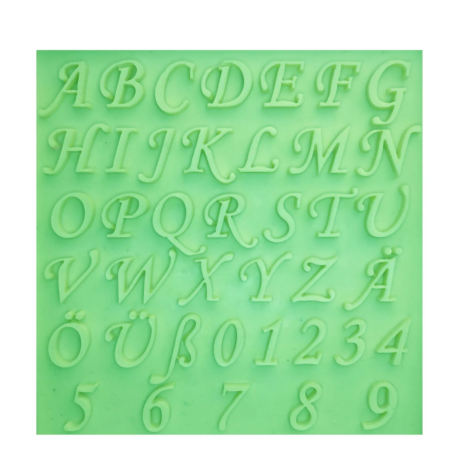 M0197 Алфавит английские буквы/номер силиконовые формы шоколад Инструменты для украшения тортов из мастики
