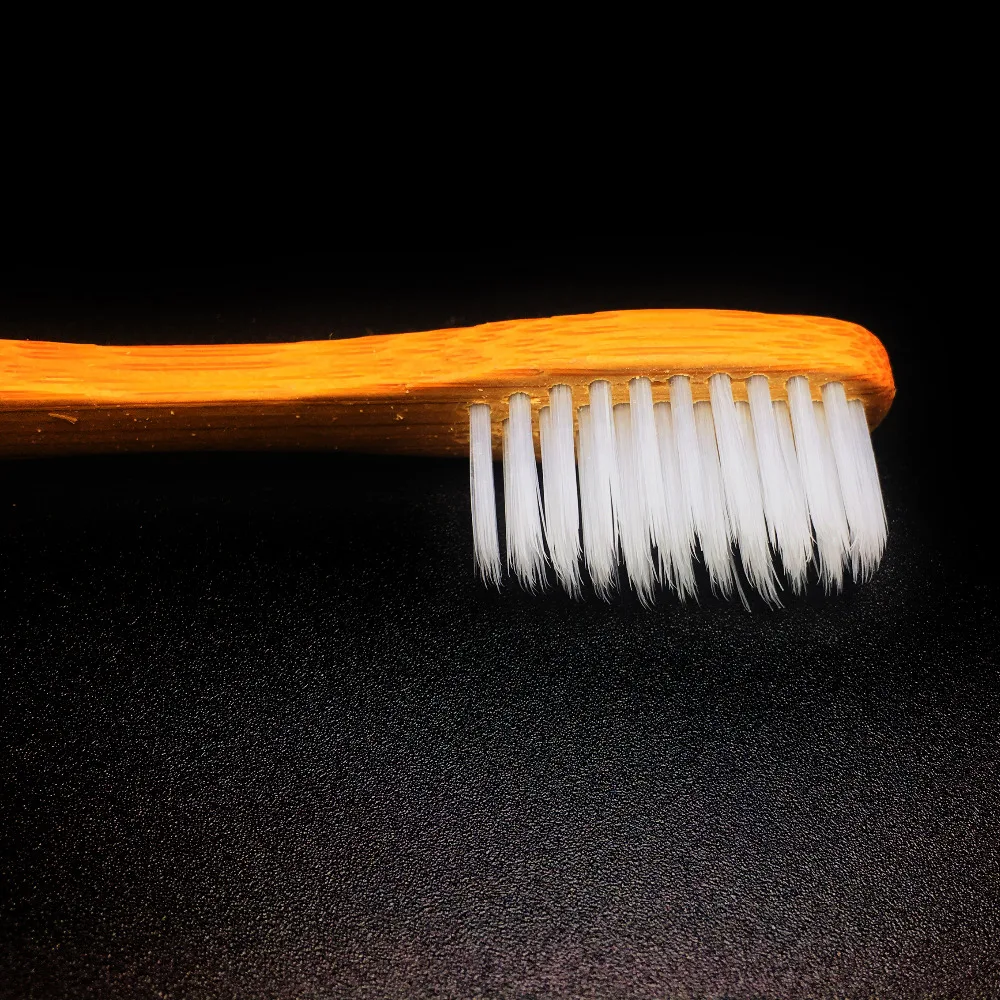 2018 new mouth clean bamboo charcoal wooden toothbrush hard bristle