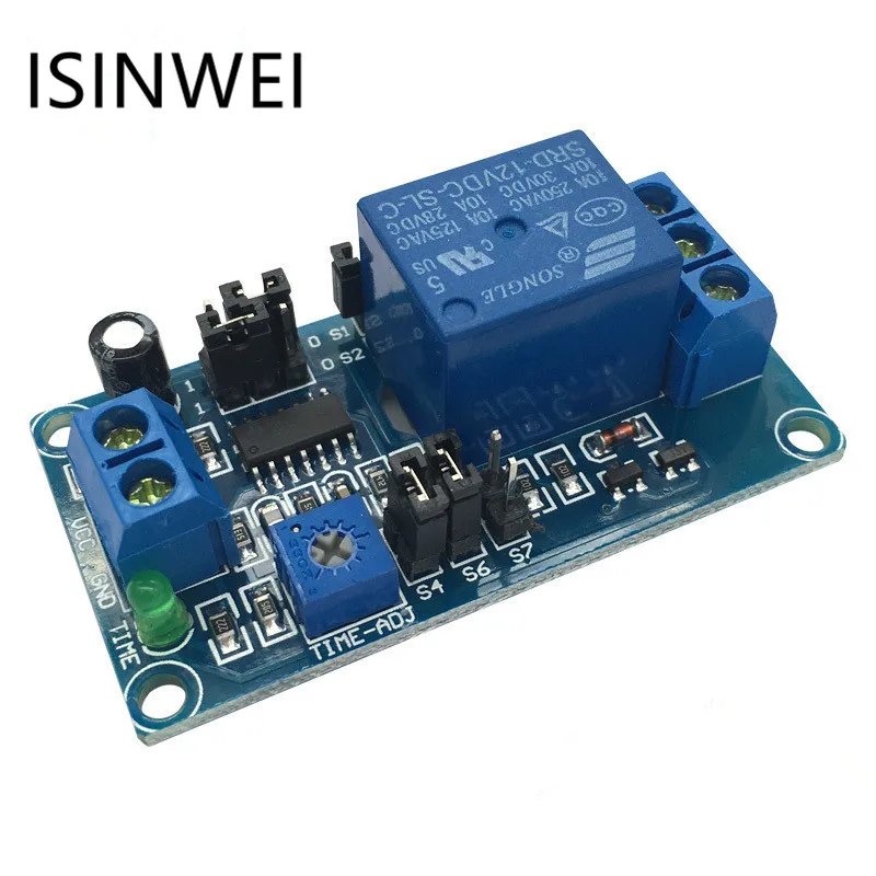 Dc 5v 12v Delay Relay Module Delay With Timer Turn On