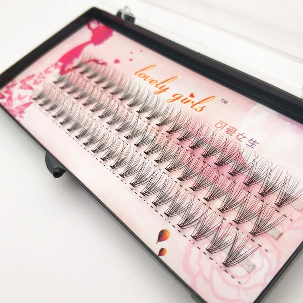 

Useful Makeup grafting eyelashes 8/9/10/12/13/14 mm 10 natural false eyelash root a bunch of grafting
