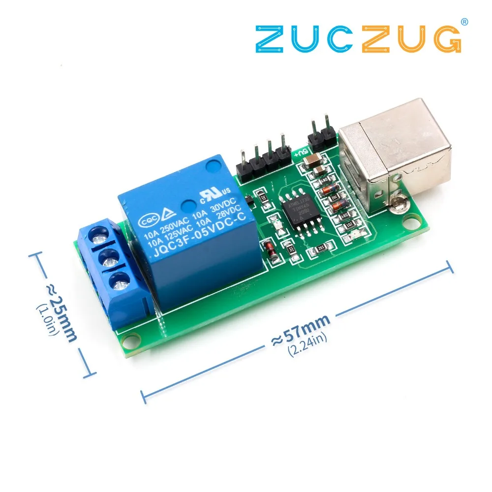 1 канал usb-реле 5 в Программируемый компьютерный контроль для умного дома