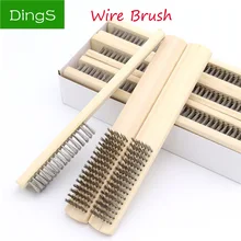 1 шт окрашенная нержавеющая сталь удалить щетки для ржавчины очистки полировки деталь металла кисти инструменты для очистки дома Наборы