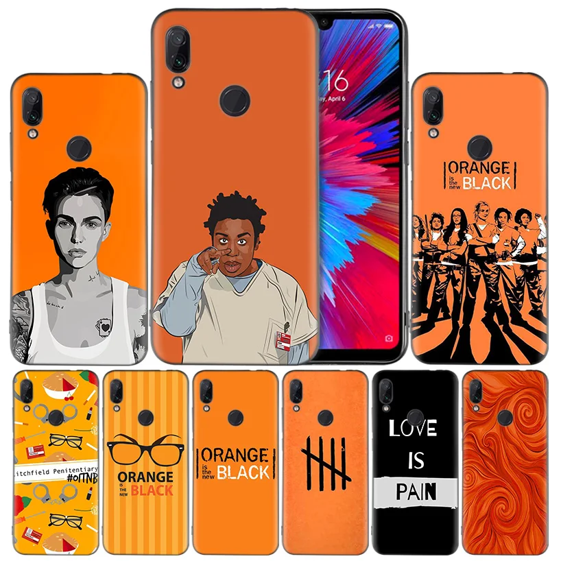 

Orange Is the New BlacSilicone Case Cover for Xiaomi Redmi Note 7 7A 7S K20 Y3 6 6A S2 GO 5X 6X Mi A1 A2 8 Play Lite Pro Poco F1