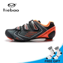 Tiebao уличная спортивная шоссейная велосипедная обувь суперлегкая велосипедная обувь Нескользящая спортивная обувь для верховой езды sapatilha ciclismo