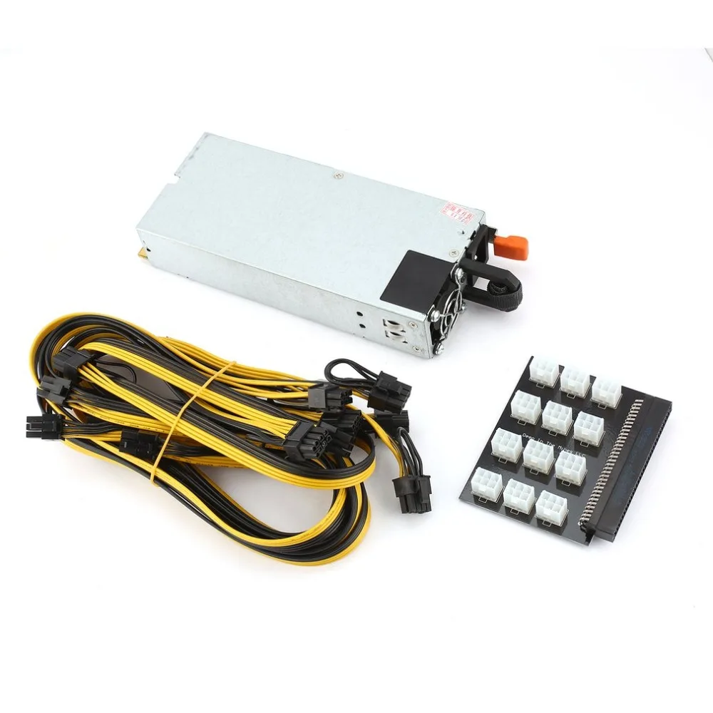 Professional 1100W High Power Supply Module High Efficiency PSU Power Supply for GPU Open font b