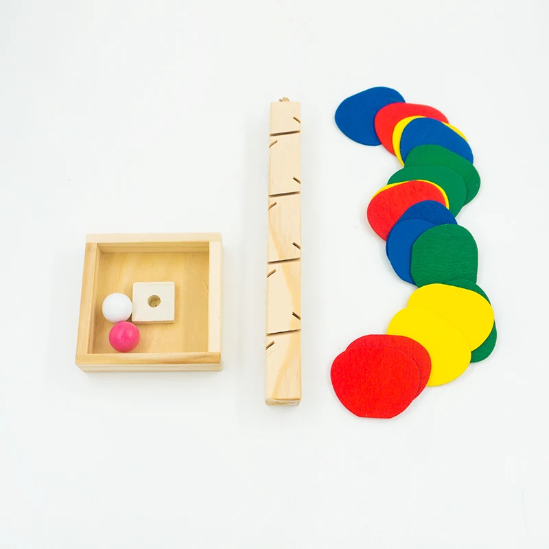 1 набор, Детские обучающие игрушки Монтессори, деревянный дерево, мраморный шар, бегущий трек, игры, детские игрушки для детей, интеллектуальный набор, подарок