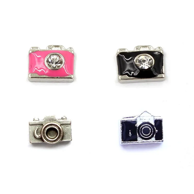 

20pcs/lot 2016 HOT DIY Fashion Alloy Camera Charm For Floating Living Memory Locket