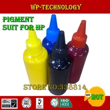 [4 Цвета Пигмент] совместимый Пигмент заправка чернил специализируется подходит для HP 4 цветной принтер, высокое качество, BK C M Y