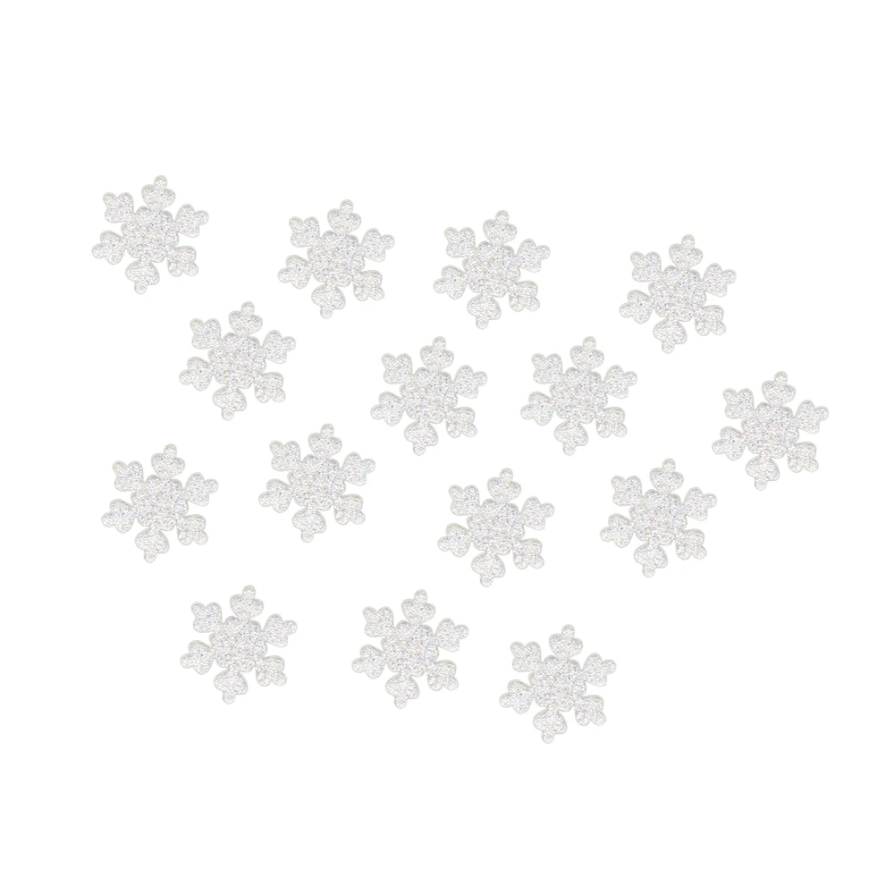 Дэвид Энджи блеск Пластик planar Chrimas снег плоской задней DIY аксессуары, поделки ручной работы Craft украшения Mataterial, 20Yc4846