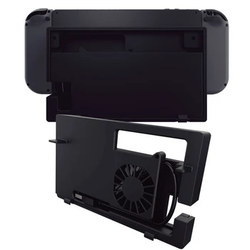 

External Cooling Fan for Nintend Switch Remote Console Dock Snap-on NS Switch Station USB Powered Integrated Cable Cooling Fan