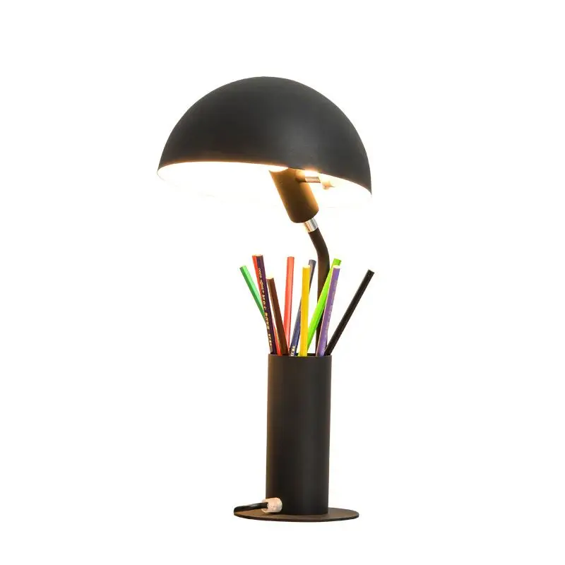 Цветная настольная лампа Abajur Luminaria de Mesa Lampara LED Escritorio ручка контейнер для чтения