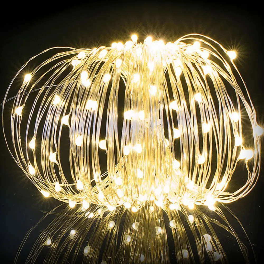 Solar String Light Outdoor Led String Lamp Waterproof Solar Powered
