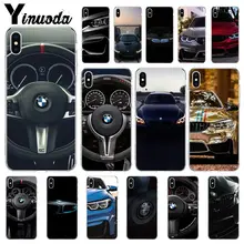 

Yinuoda BMW Car Super Deal Light Mobile Case for iPhone X XS MAX 6 6s 7 7plus 8 8Plus 5 5S SE XR Cover