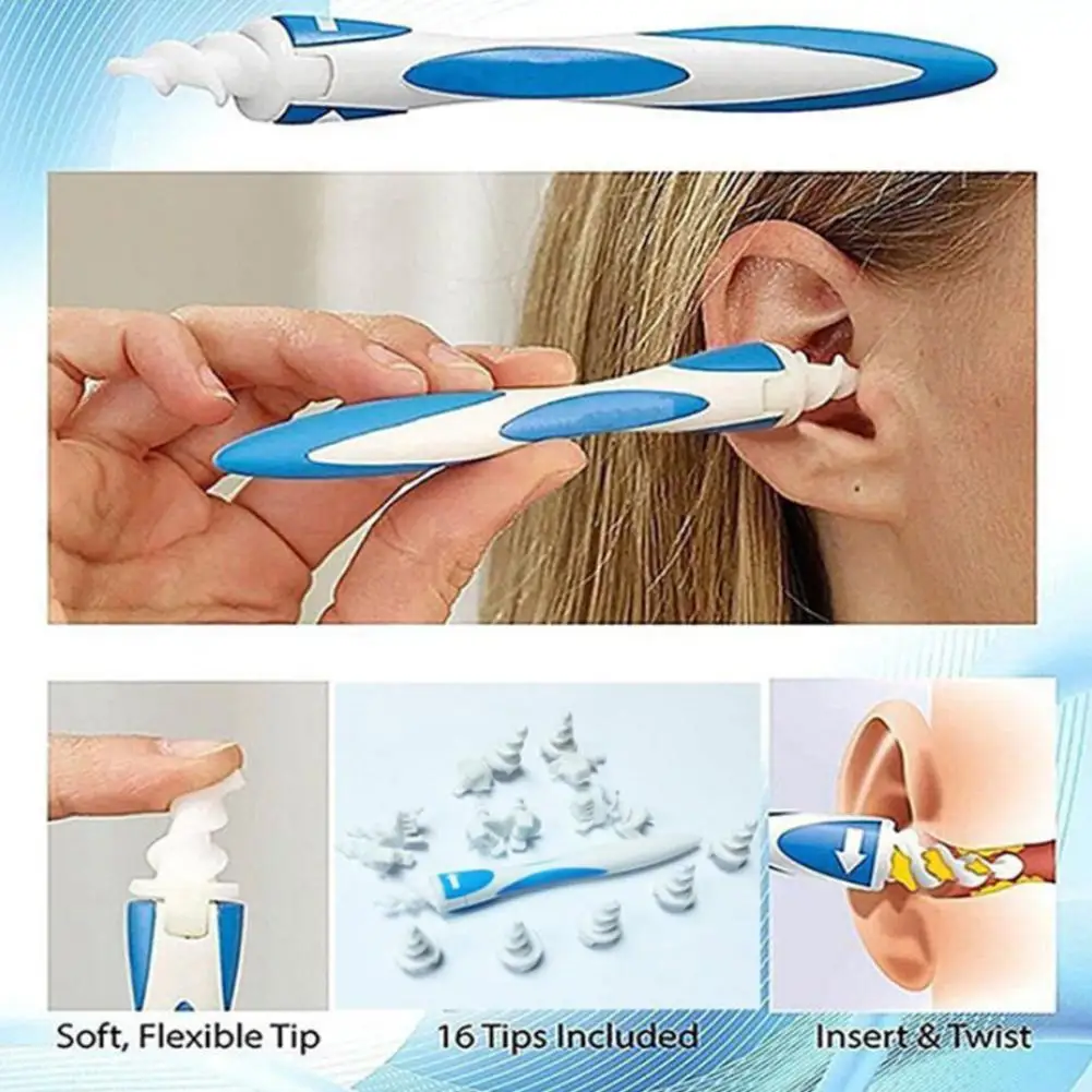 

BellyLady Smart Ear Wax Cleaner Earwax Removal Swab Cleaning Ear Care Ear-pick Clean Tool