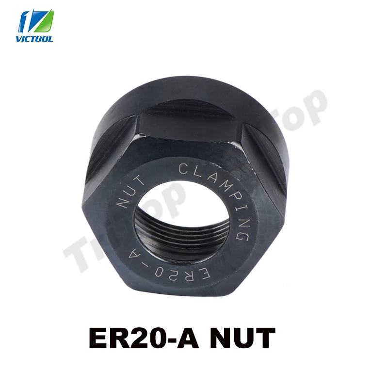 

2pcs/lot precision A type ER20 spring collect nut clamping ER20-A for CNC milling engraving machine