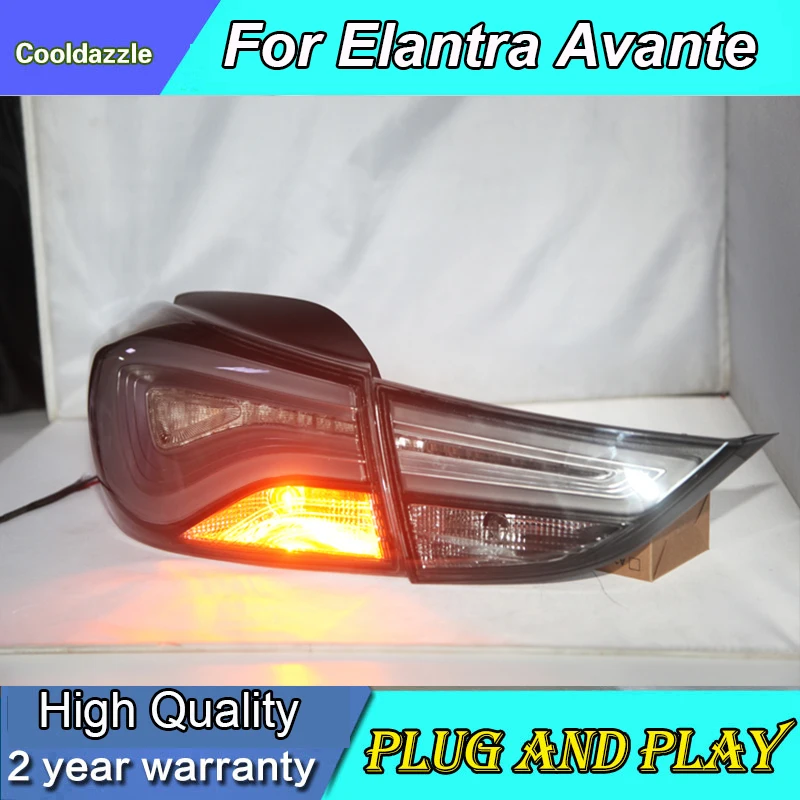 Светодиодный задний фонарь светильник в сборе для Hyundai Avante i35 Elantra 2011 2012 2013 2014 2015