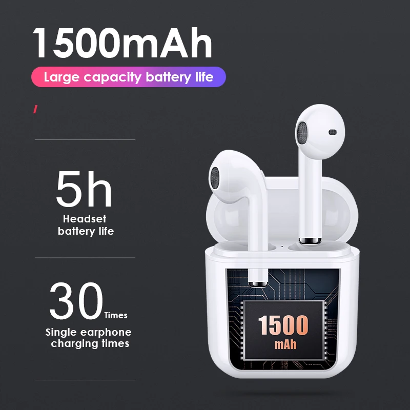 Abigail i10 TWS 5.0 Wireless Headphones Bluetooth Earphones With Dual Mics Sports Earbuds Headset Earpiece For Phones air pods Abigail i10 TWS 5.0 Wireless Headphones Bluetooth Earphones With Dual Mics Sports Earbuds Headset Earpiece For Phones air pods