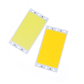 

94x50mm Ultra Bright Durable 15W LED COB Strip Lamp Lights Chip On Board Warm Pure White Blue Lighting Source for DIY Bulb