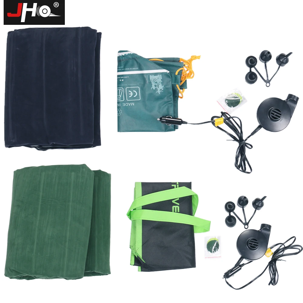 JHO SUV coche colchón inflable Flocado de cama de aire con bomba de aire Universal Auto portátil Camping al aire libre a prueba de humedad pad JHO SUV coche colchón inflable Flocado de cama de aire con bomba de aire Universal Auto portátil Camping al aire libre a prueba de humedad pad