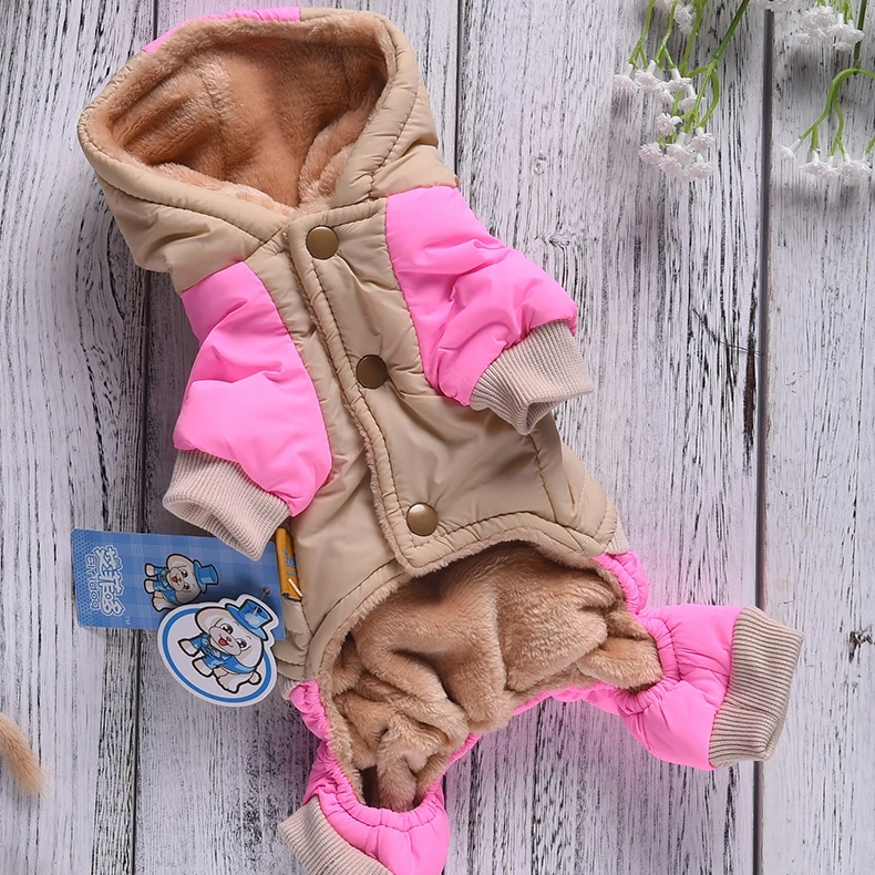On Sale Pet Clothing Overall Big Size Labrador Soft Flannel Winter