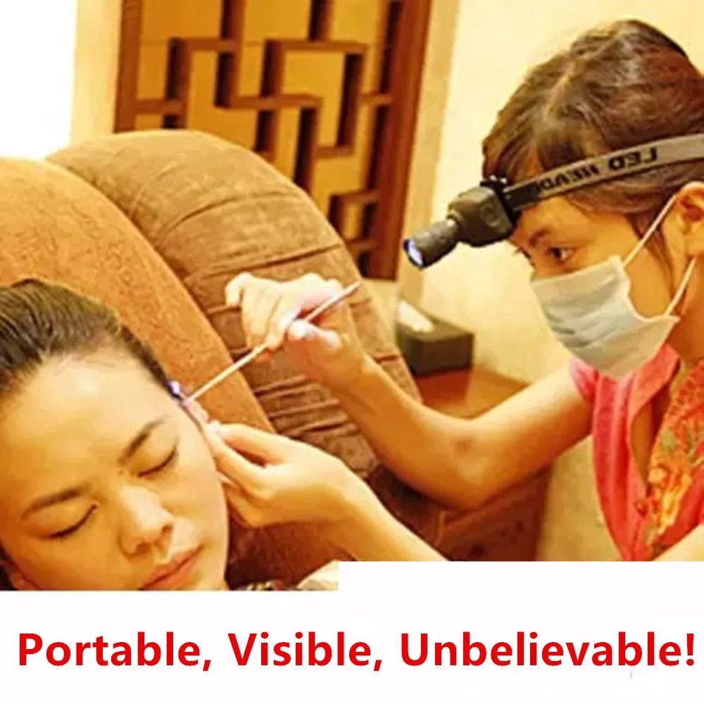 Hot Sale Ear Light Professional Head Light for Ear Cleaning Care zoom In and Out 4 Light Gears for ENT Doctors and Dispensers (9)