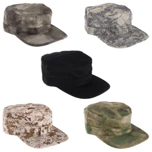 Армейская тактическая камуфляжная кепка козырек Солнцезащитная бейсболка s Мужская Уличная камуфляжная плоская кепка#35/10L