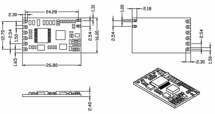 Mechanical dimension