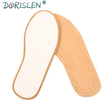 Dorislen Для детей кожа Стельки амортизация дышащая 100 пара/лот
