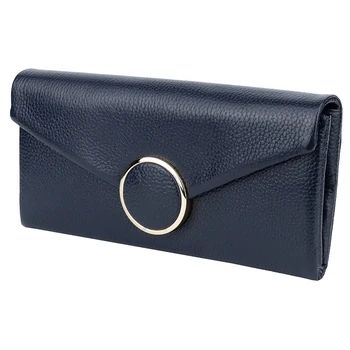 

Brand New Arrival Genuine Leather Women Wallet Long thin Purse Cowhide multiple Cards Holder Clutch bag Fashion Standard Wallet