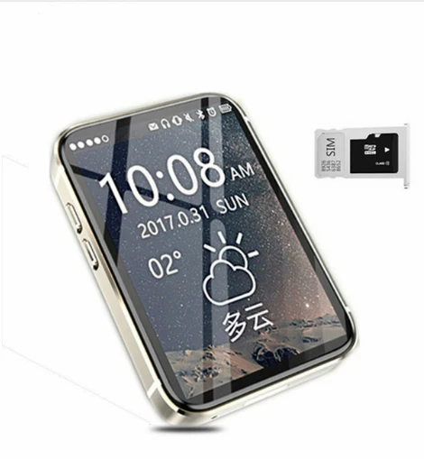 AEKU I5 Plus 2 дюймовый экран мини мобильный Спорт шагомер часы Bluetooth Gsm MP3 MP4