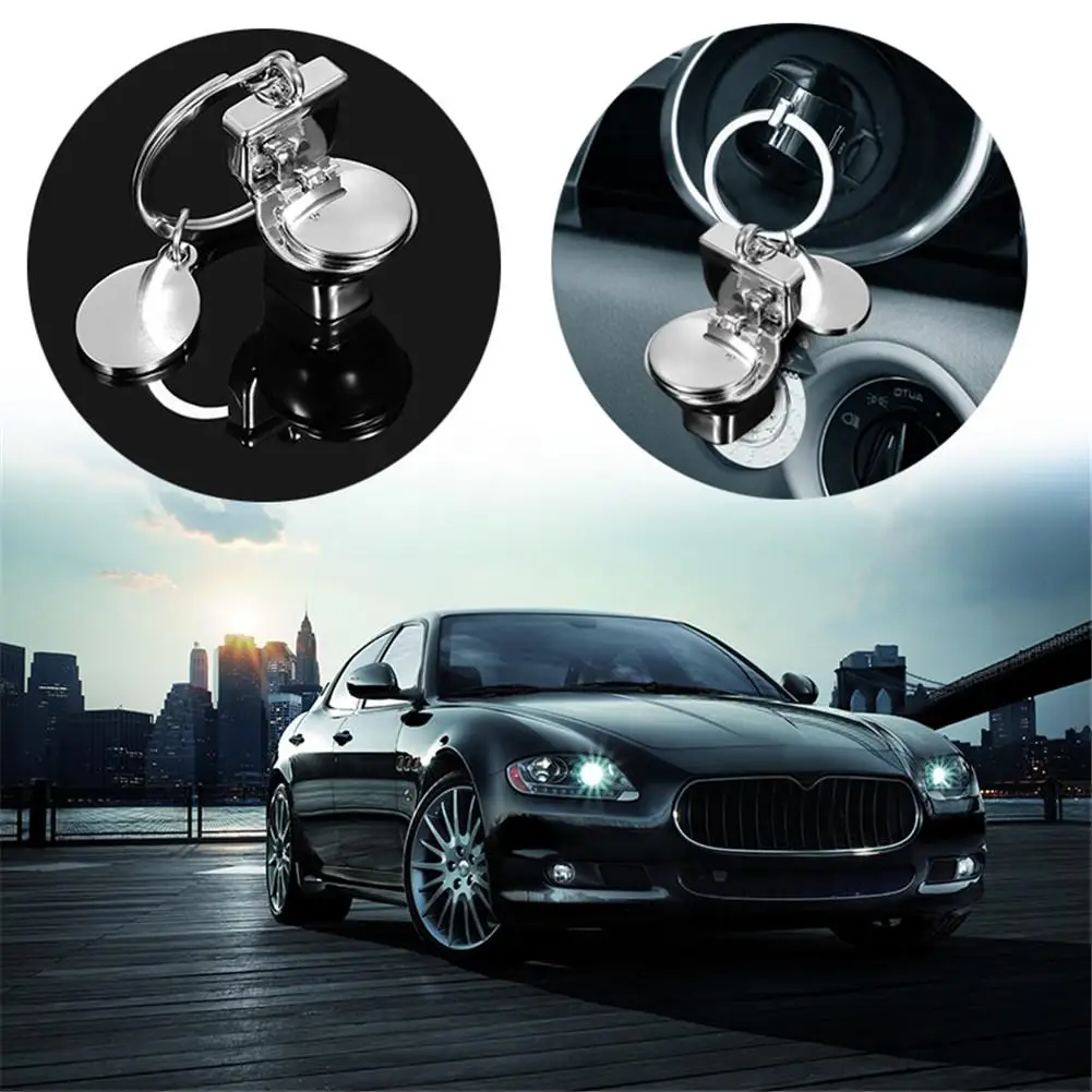 

Hot Original Car Key ChainsInnovative Gift Stylish And Realistic Mini Closestool Shape Metal Key Chains Toilet Style Key Chain