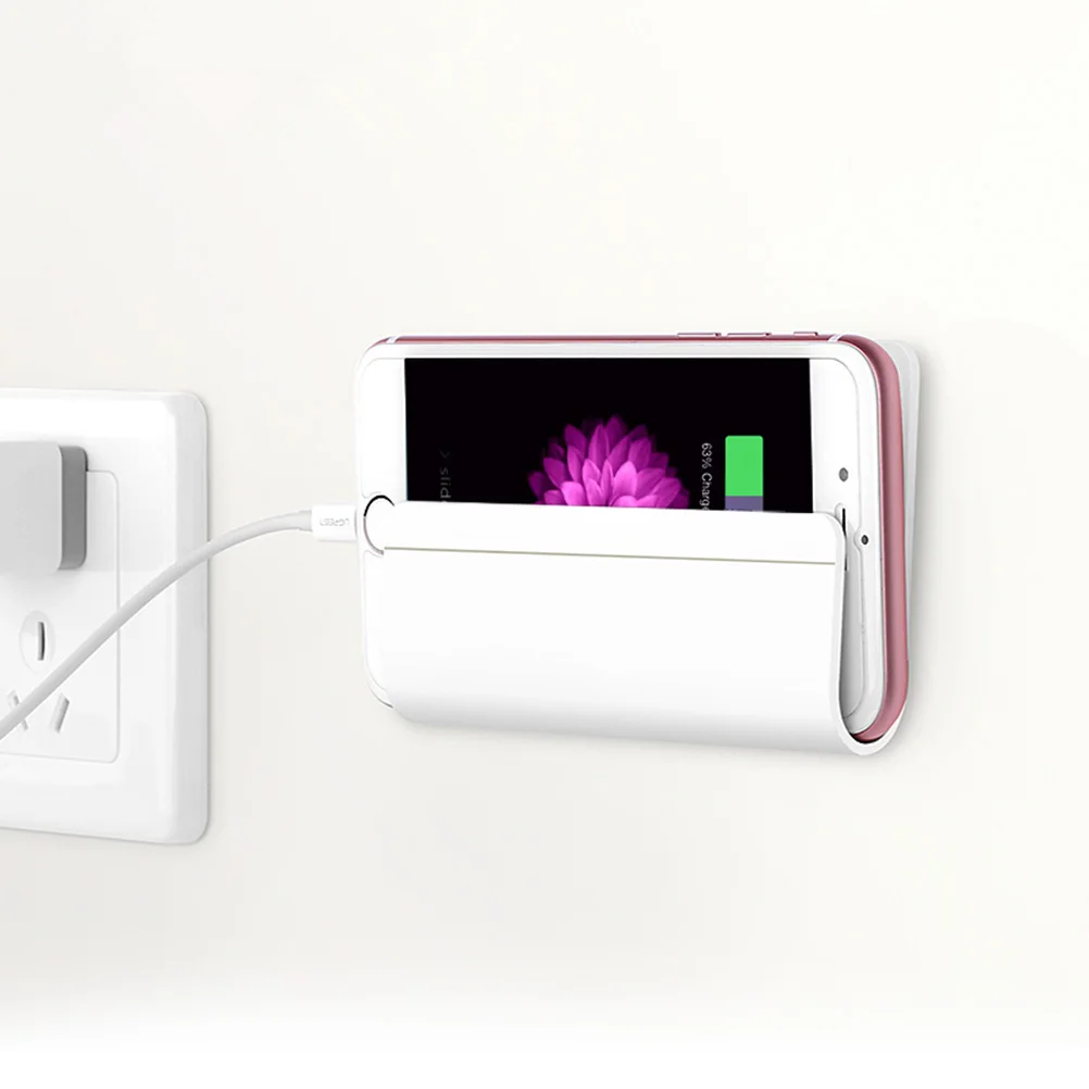 

JETTING Universal Wall Stand Mount Charger Phone Holder for iPhone for Mobile Phone for Samsung Huawei Xiaomi and Tablet
