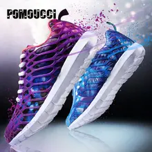 2017 New Multicolor Light Running Shoes Men Women Sports Sneakers Breathable Mesh Outdoor Athletic Jogging Shoes Adults Trainer