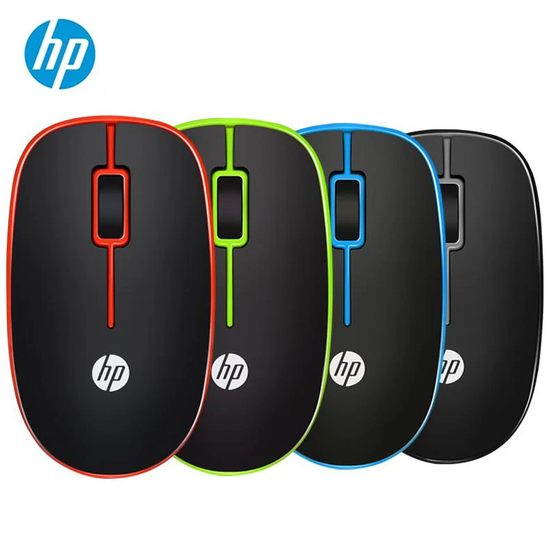 

HP S1500 Mause Mute 2.4Ghz Wireless Mouse Optical USB 1600DPI Slient Gaming Computer Mice