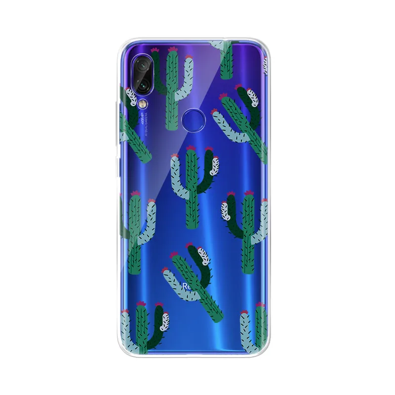 Силиконовый чехол с узором для Xiaomi Redmi Funda для Xiaomi Redmi Note 7 pro Redmi note 6 pro 6 6A чехол s защитный чехол из ТПУ - Цвет: 19