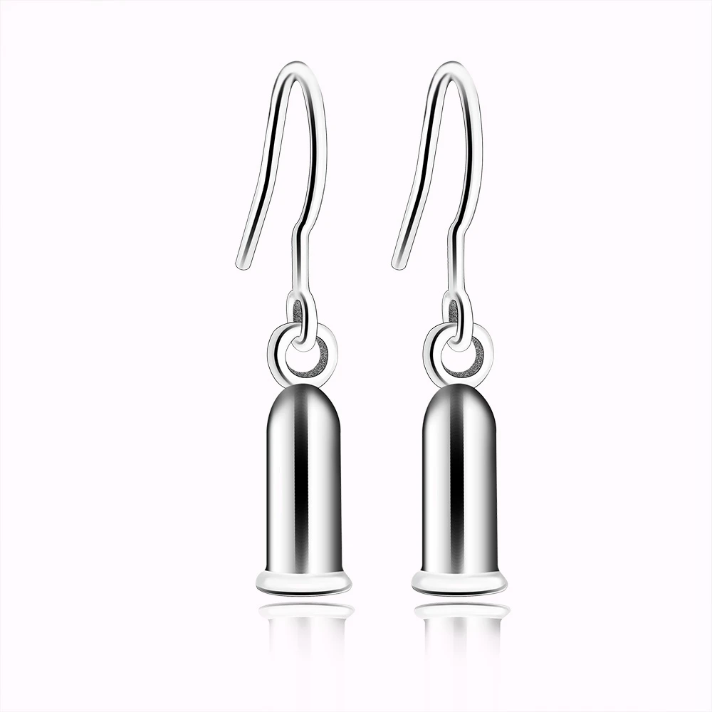 Buy Charm Barrel Earring 925 Sterling Silver Earrings