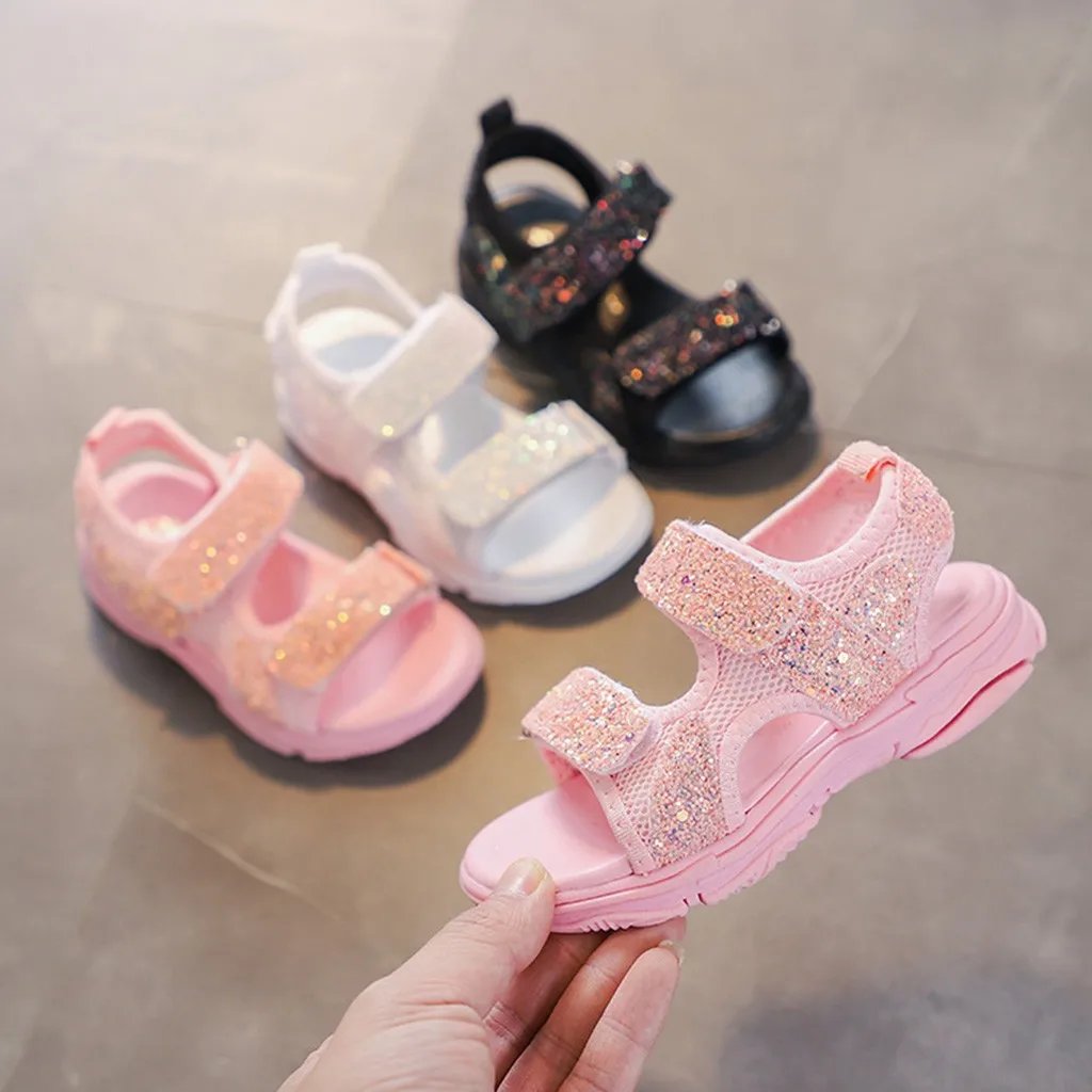 girls velcro sandals