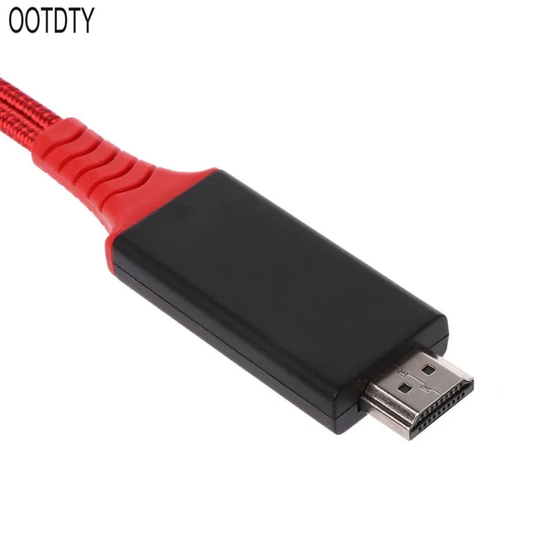 2 в 1 беспроводной дисплей ключ проводной usb зарядка 1080P HD HDMI кабель адаптер для Apple iPhone iPad Android