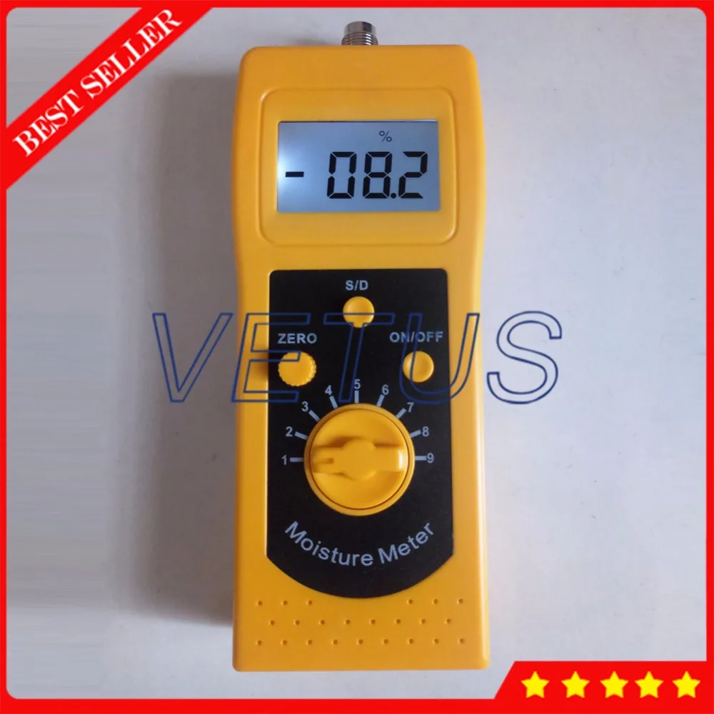 

DM300L High Precision Portable Soil Moisture Meter with 4 digital LCD Moisture Content Testing Equipment