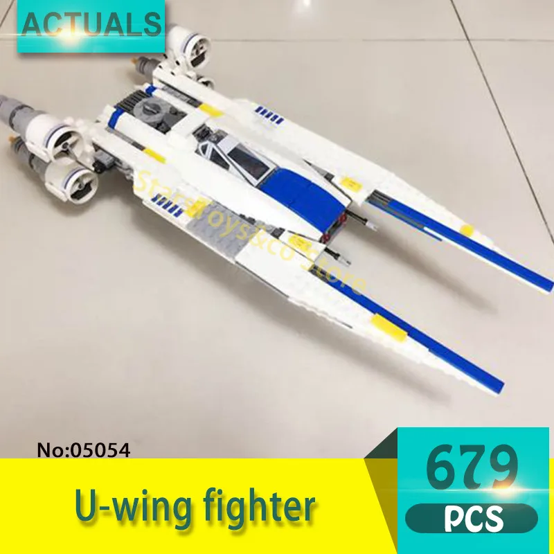 

Lepin 05054 679Pcs U-wing fighter Model Building Blocks Set Bricks Toys For Children Gift 75155 Star Series Wars