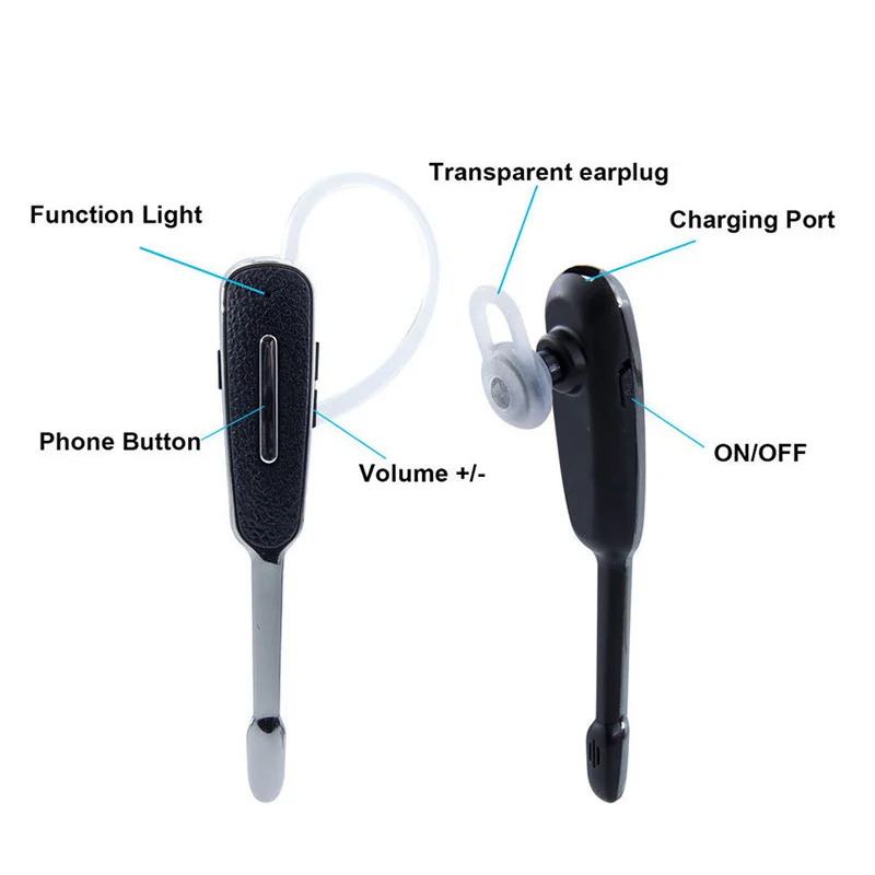 HM1000 наушники беспроводные Bluetooth наушники Бизнес Спорт гарнитура для samsung sony huawei Xiaomi всех телефонов