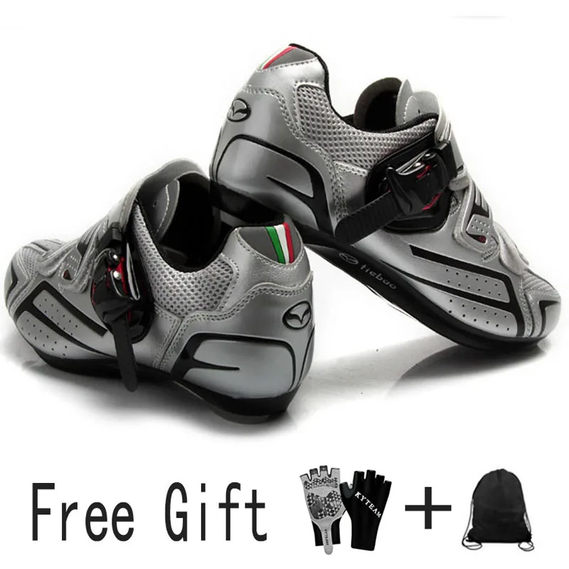 Tiebao/Новинка; Мужская обувь для шоссейного велосипеда; Нескользящая дышащая обувь для велоспорта; обувь для триатлона; спортивная обувь; Zapatos bicicleta - Color: as picture