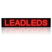 7.8x40inch Wifi Wireless Remote Control Red SMD Scrolling LED Sign Programmable Message Board,LED Sign Screen Message Display