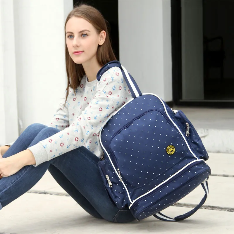  Baby Diaper Bag Waterproof Changing Nappy Bag Multifunctional Mommy Stroller Bag Large Capacity Bab